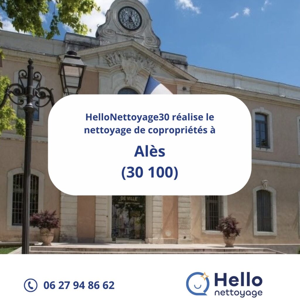 Nettoyage de copropriétés à Alès