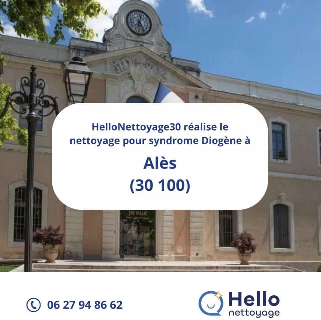 Nettoyage après syndrome Diogène à Alès
