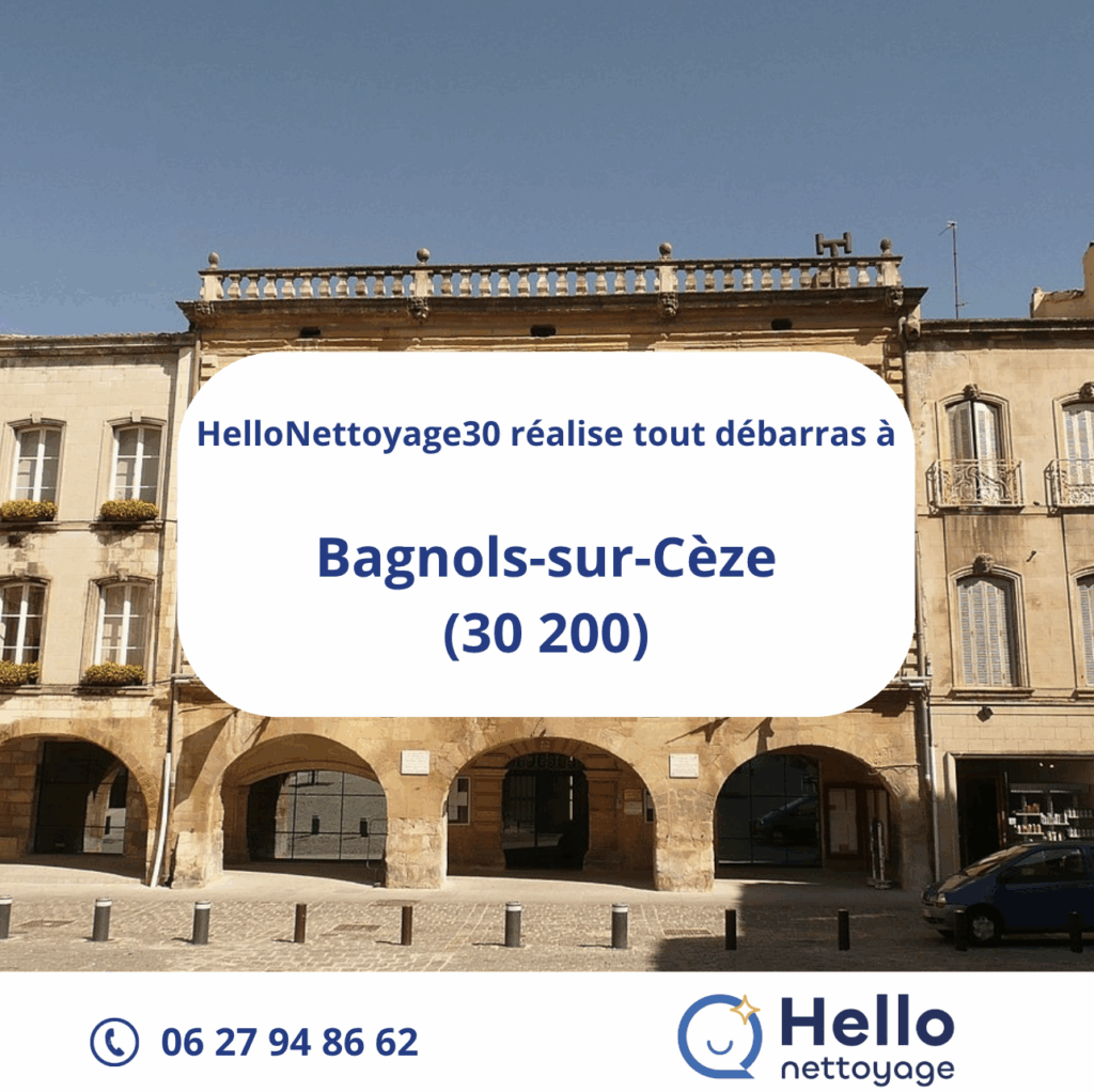 Service de débarras à Bagnols-sur-Cèze - HelloNettoyage30
