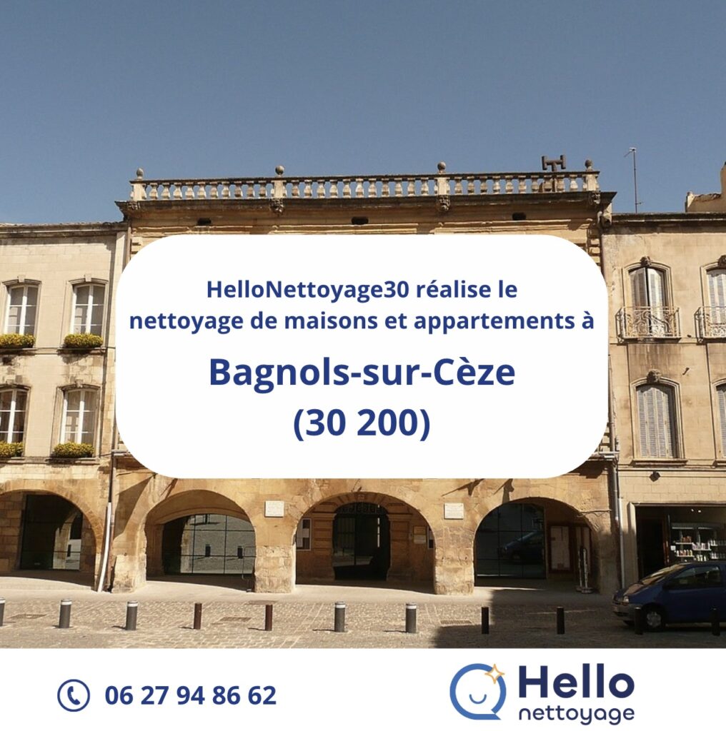 Entreprise de nettoyage de maisons et appartements à Bagnols-sur-Cèze - hellonettoyage30