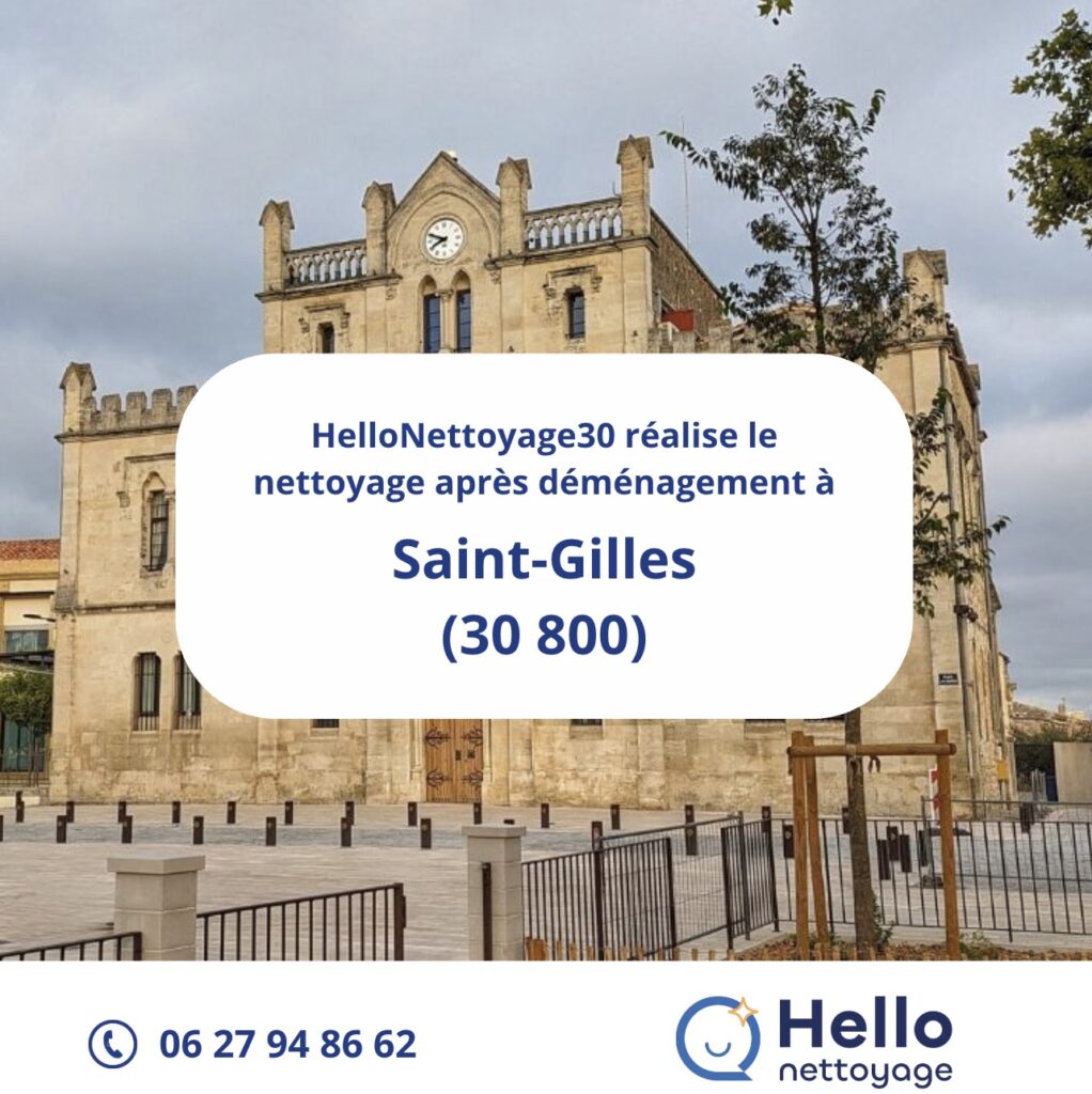 Nettoyage avant/après déménagement à Saint-Gilles - Hellonettoyage30