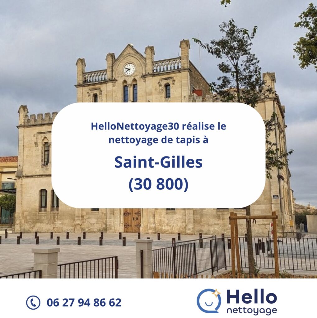 Nettoyage de tapis et moquettes à Saint-Gilles - hellonettoyage30