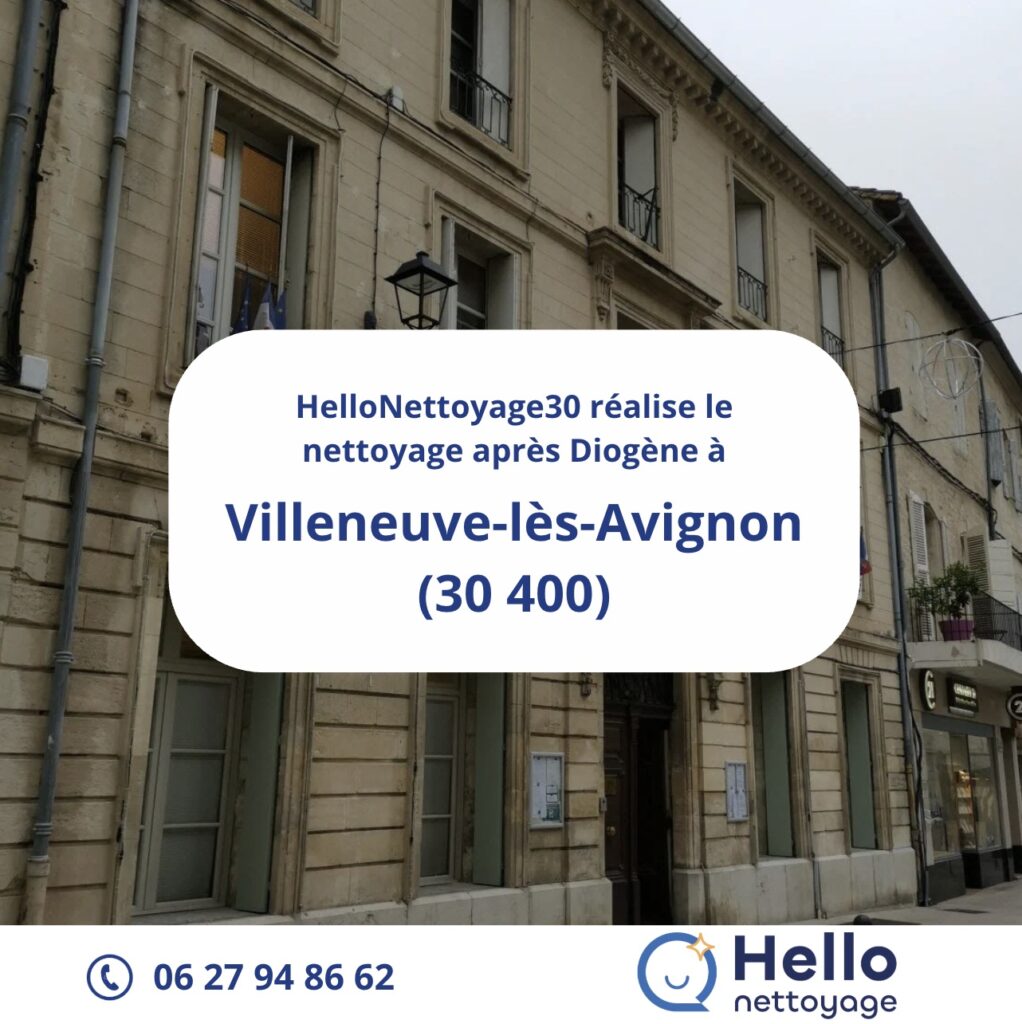 Nettoyage Diogène à Villeneuve-lès-Avignon par HelloNettoyage30