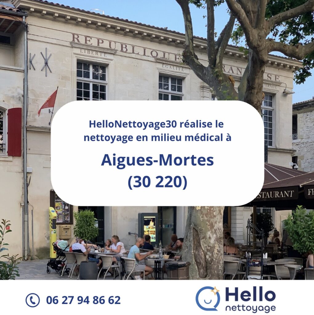 Nettoyage médical à Aigues Mortes