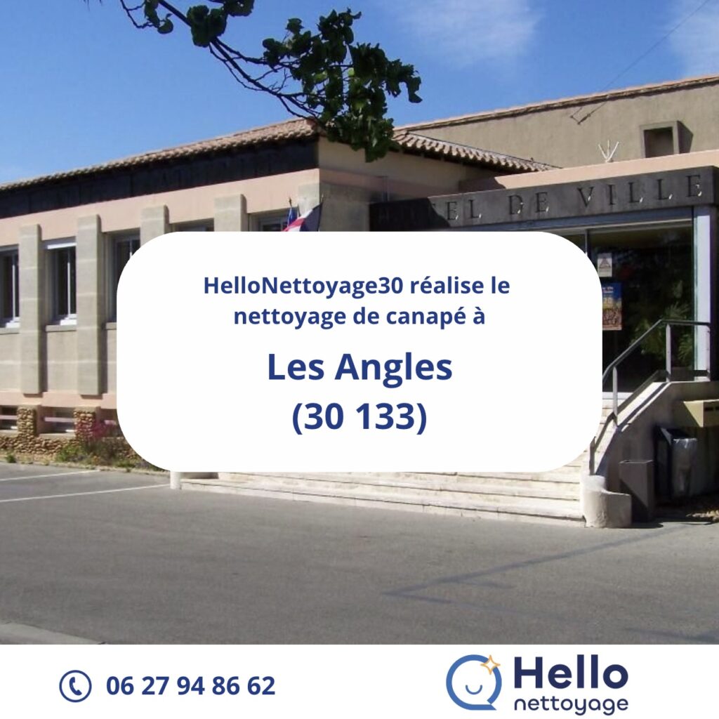 Nettoyage de canapé Les Angles - HN30