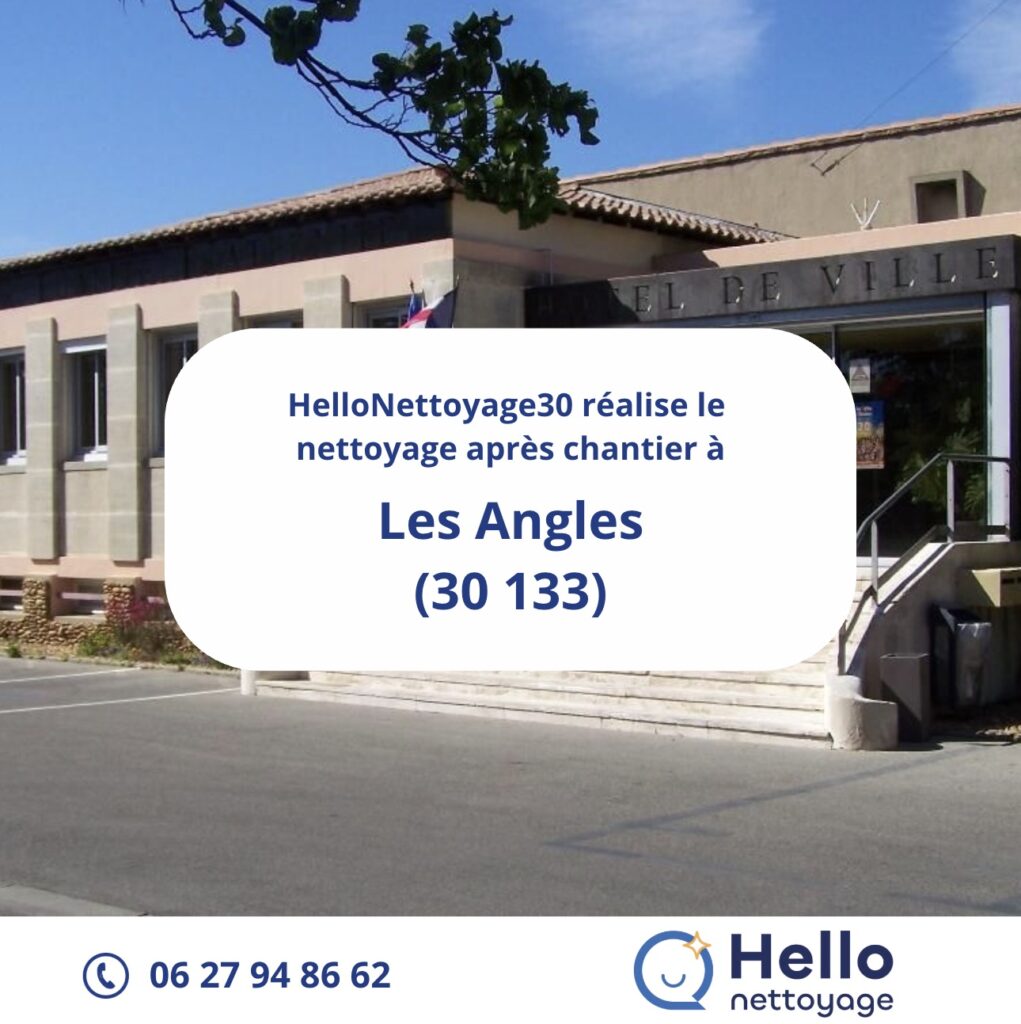 Nettoyage après chantier Les Angles - HN30